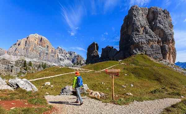 IT-COR-VEN Italien Dolomiten wandern Cortina