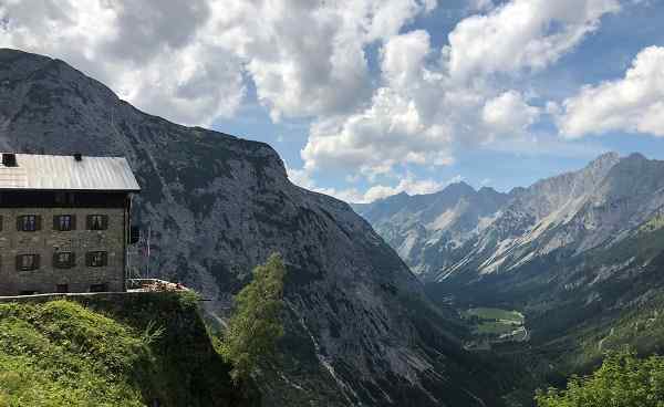 Karwendel mountain hut-Austria near Scharnitz and Mittenwald 1182298360
